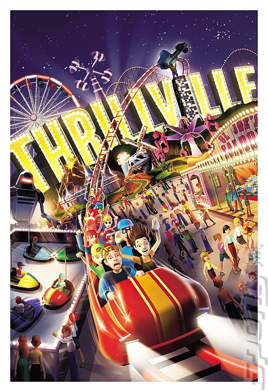 Thrillville - PSP Artwork