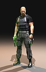 Tom Clancy's Splinter Cell Double Agent - GameCube Artwork
