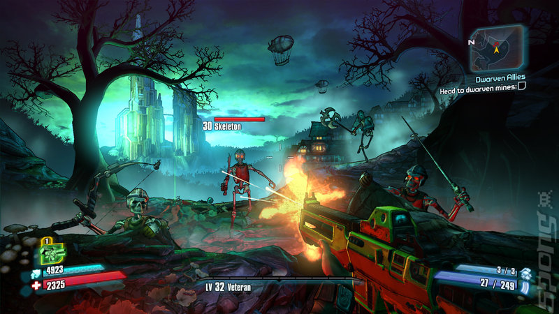 Borderlands 2: Rolling the Final Die Editorial image