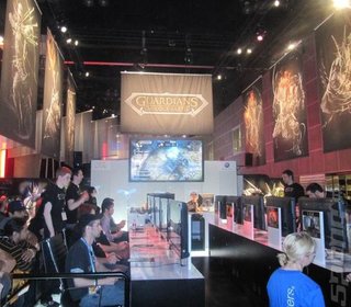The Guardians of Middle Earth booth + eSports commentary!
