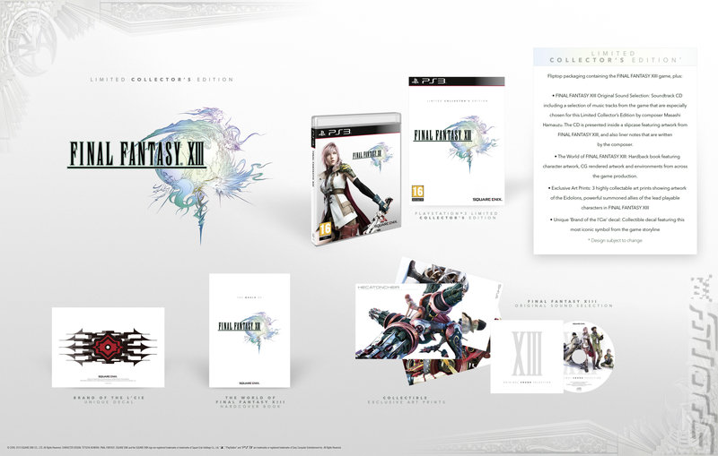 Final Fantasy XIII - UK Special Edition Pix  News image