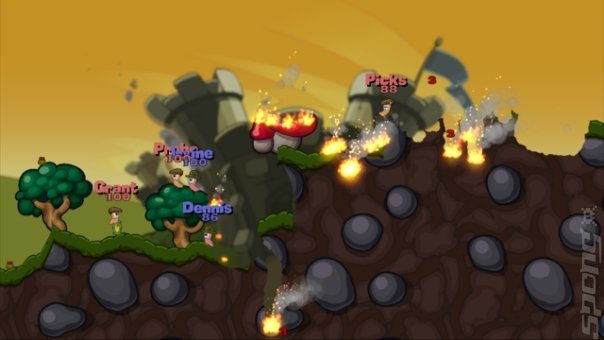 First Xbox 360 Worms 2: Armageddon Images Emerge News image