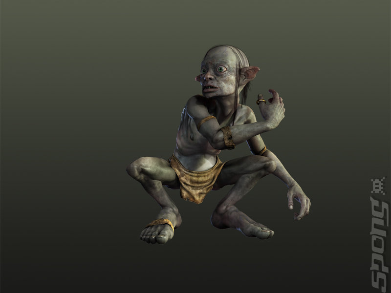 original gollum design for lord of the rings