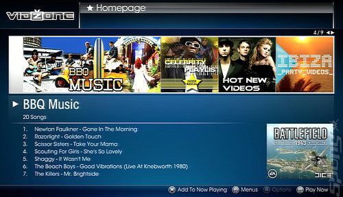 PlayStation 3 Vidzone and the Metal, Dizzee Rascal BBQ News image