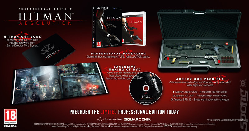 Square Enix Reveals Professional Edition For Hitman Absolution News image