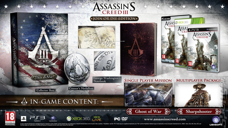 Ubisoft� Unveils Assassin�s Creed� III Collector�s Editions News image