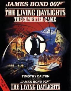 007: The Living Daylights - C64 Cover & Box Art