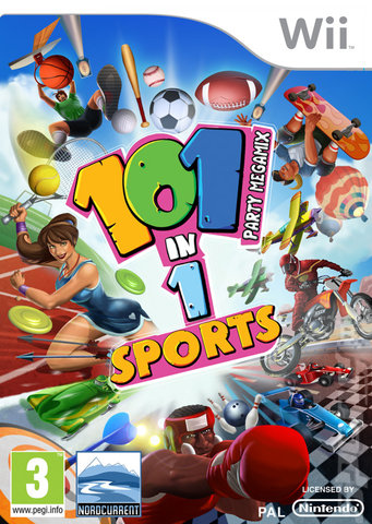 101-in-1 Sports Party Megamix  - Wii Cover & Box Art