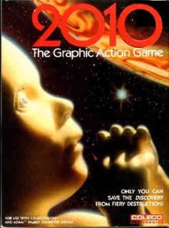 2010: The Graphic Action Game - Colecovision Cover & Box Art