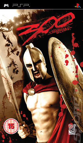 300: March To Glory - PSP Cover & Box Art