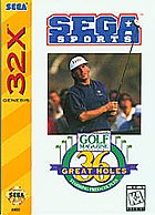 Golf Magazine Presents:36 Great Holes - Sega 32-X Cover & Box Art