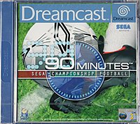 90 Minutes: Sega Championship Football - Dreamcast Cover & Box Art