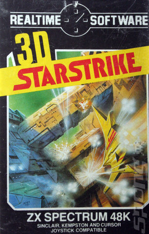 3D Starstrike - Spectrum 48K Cover & Box Art