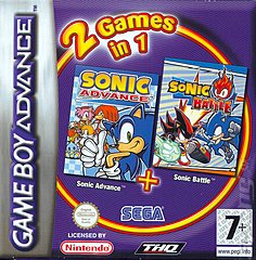 2 Games in 1: Sonic Advance and Sonic Battle (GBA)