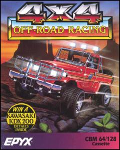 4x4 Off-Road Racing - C64 Cover & Box Art