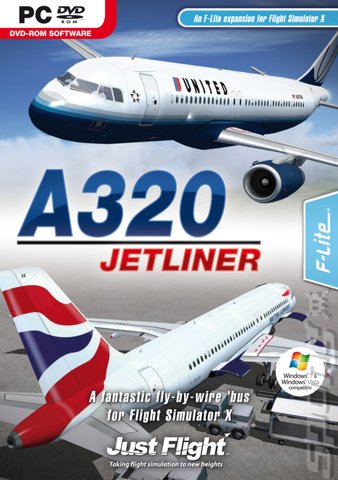 A320 Jetliner - PC Cover & Box Art