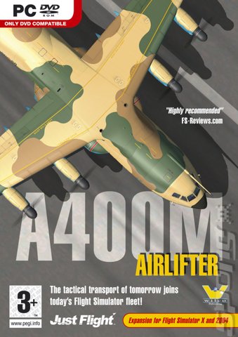 A400M Airlifter - PC Cover & Box Art