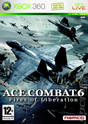 Ace Combat 6: Fires of Liberation - Xbox 360 Cover & Box Art