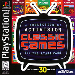 Activision Classic Games for the Atari 2600 - PlayStation Cover & Box Art