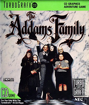 Addams Family, The - NEC PC Engine Cover & Box Art