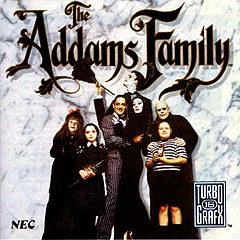 Addams Family, The - NEC PC Engine Cover & Box Art