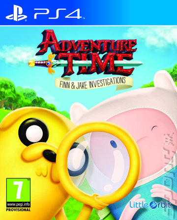 Adventure Time: Finn & Jake Investigations - PS4 Cover & Box Art