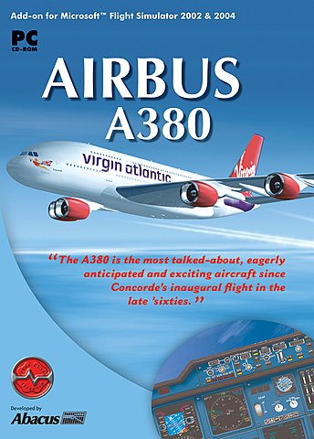 Airbus A380 - PC Cover & Box Art