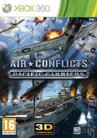 Air Conflicts: Pacific Carriers - Xbox 360 Cover & Box Art