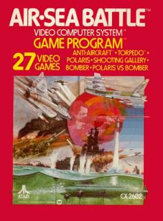 Air-Sea Battle - Atari 2600/VCS Cover & Box Art