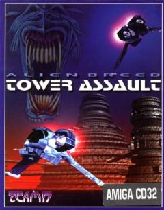 Alien Breed - Tower Assault - CD32 Cover & Box Art