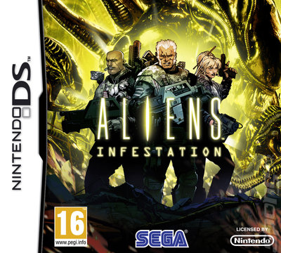 Aliens: Infestation - DS/DSi Cover & Box Art