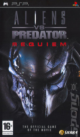Aliens Vs Predator: Requiem - PSP Cover & Box Art