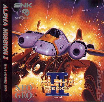 Alpha Mission II - Neo Geo Cover & Box Art