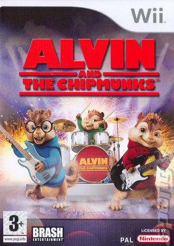 Alvin and the Chipmunks - Wii Cover & Box Art