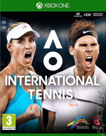 AO International Tennis - Xbox One Cover & Box Art