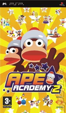 Ape Academy 2 - PSP Cover & Box Art