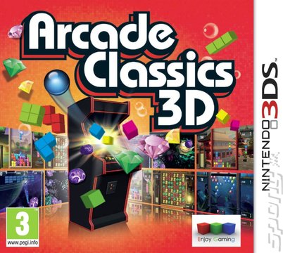 Arcade Classics 3D - 3DS/2DS Cover & Box Art
