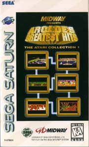 Arcade's Greatest Hits: The Atari Collection 1 - Saturn Cover & Box Art
