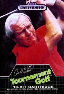 Arnold Palmer's Tournament Golf - Sega Megadrive Cover & Box Art