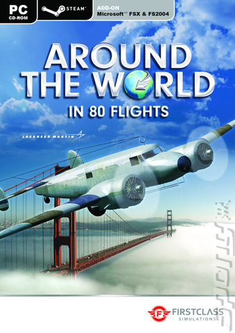 Around the World in 80 Flights - PC Cover & Box Art