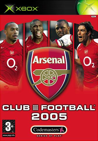 Arsenal Club Football 2005 - Xbox Cover & Box Art