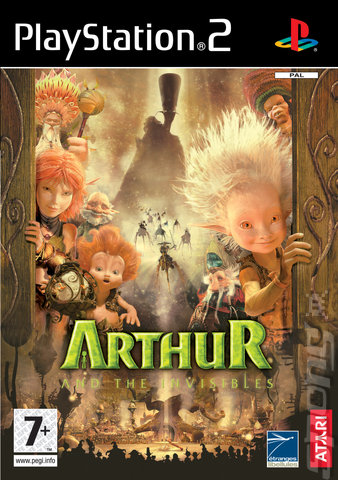 Arthur and the Invisibles - PS2 Cover & Box Art
