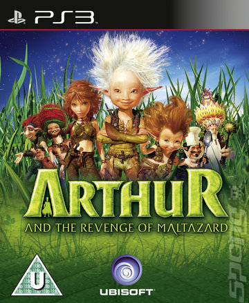 Arthur and the Revenge of Maltazard - PS3 Cover & Box Art