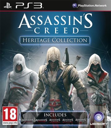 Assassin's Creed: Heritage Collection - PS3 Cover & Box Art