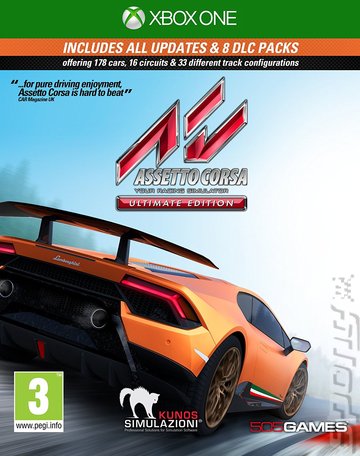 Assetto Corsa: Ultimate Edition - Xbox One Cover & Box Art