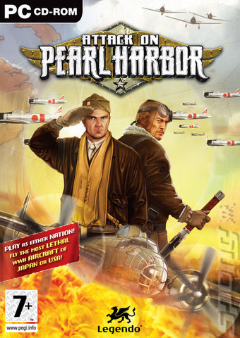 Attack on Pearl Harbor - PC Cover & Box Art