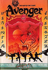 Way of the Tiger: Avenger - Spectrum 48K Cover & Box Art