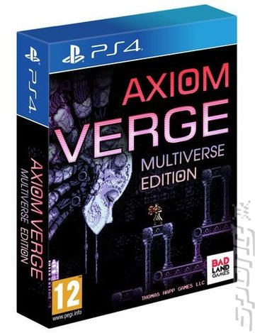 Axiom Verge - PS4 Cover & Box Art