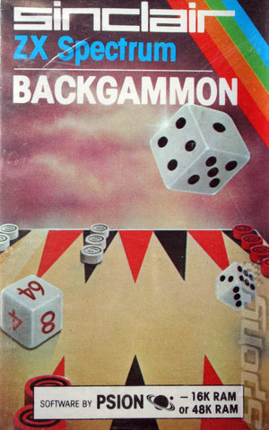 Backgammon - Spectrum 48K Cover & Box Art