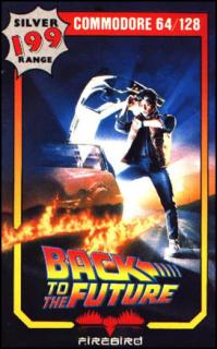 Back to the Future - C64 Cover & Box Art